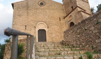 La chiesa di San Tommaso a Roccasecca. Foto di Giancarlo Maria Ricci